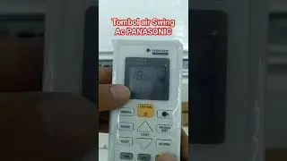 fungsi tombol air swing pada ac panasonic#achematlistrik #acpanasonic @tipsdantutorial_