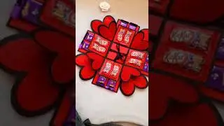 Valentines day special |gift| explosion box |for bf or gf| made for love| handmade