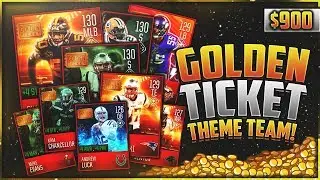 ALL GOLDEN TICKET TEAM! 225,000,000 COINS! EVERY GOLDEN TICKET! MADDEN MOBILE 18 EDITION!