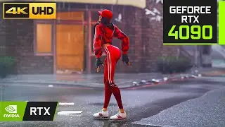 Fortnite RUBY SKIN Gameplay : Chapter 6 Season 2 | RTX 4090 + 4K MAX Settings + Ray Tracing ON