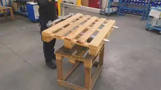 MANIBO - PNEUMATIC BALANCER  BFG WITH FORKS FOR PALLETS OR BOXES