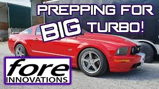 Fore Innovations Fuel System Install on Future BIG Turbo Mustang!
