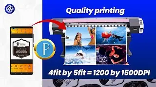 How to Print out High-Quality Designs with perfect 📏📐size in pixellab ✨👌🔥(Beginner and freindly).