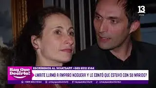Maite Orsini habría llamado a Amparo Noguera para contarle que estuvo involucrada con su marido