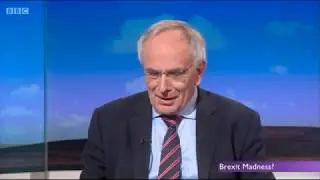 Peter Bone discusses the topic of 'Brexit madness' on the Daily Politics show