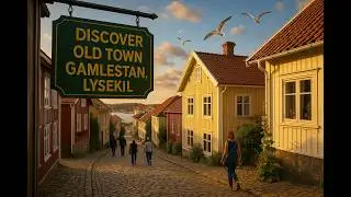 Walking Tour of Gamlestan & Lysekil Coast Sweden 4K