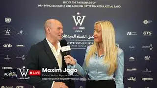 Interview with Maxim Jago &mdash; Creative Women Forum Saudi Arabia 2025