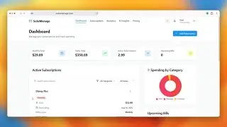 Stop Wasting Money on Subscriptions! Introducing SubsManage