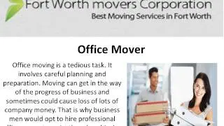 Fort Worth movers Corporation