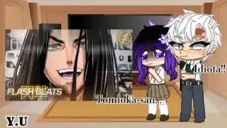 | REPORTAGEM/REPORT/INFORME | Kimetsu Academy AU | React to rap baji | @AniRap  | 2x |