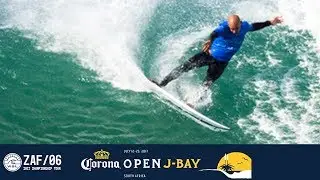 Kelly Slater's 9.10 Double Barrel in Round One - Corona Open J-Bay 2017 Highlights