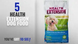 Top 5 Health Extension Dog Food [2018 Best Sellers]: Health Extension Little Bites, 10-Pound