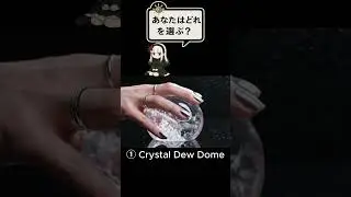 Satisfying ASMR Press &mdash; Crystal Dew vs Milk Halo vs Obsidian Mist#shorts