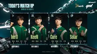 [2023 GSL Season 1] Ro.16 | Группа B: herO, Cure, Solar, KeeN