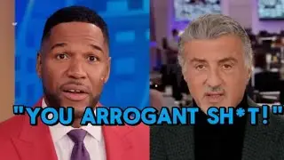 Sylvester Stallone ERUPTS On Good Morning America After Heated Clash With Michael Strahan.