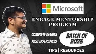 Microsoft Engage Mentorship Program 2021 | Microsoft Engage Program | 2023 batch | Past Experiences