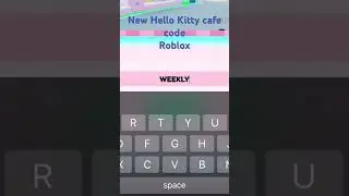 New roblox Hello kitty cafe code #hellokittycafe #roblox #sanrio #hellokitty #myhellokittycafe