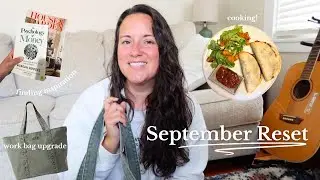 September Reset Vlog | back to school vibes! goals, establishing routines, and refreshing my life