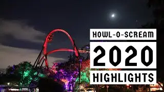 Howl-O-Scream 2020 at Busch Gardens Tampa Highlights - 10 SCARE ZONES!