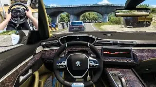 Euro Truck Simulator 2 - 2021 Peugeot 3008 [Steering Wheel Gameplay]