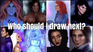 WHO SHOULD I DRAW NEXT? | FANTASY CHARACTER ART