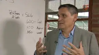 Mike Bordick talks baseball stats with Sig Mejdal