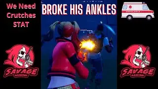 BROKE HIS ANKLES!! BRUH..... 