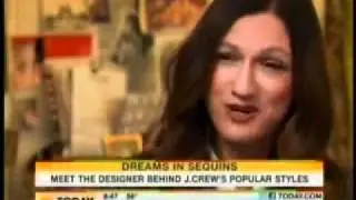 J.Crew Creative Director Jenna Lyons interviewed on the Today Show
