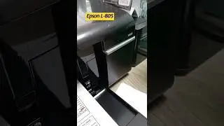 Epson L-805 6 color ink tank printer 🖨️ #epsonl805 #epsonprinter #inktankprinter #6colorprinter