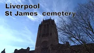Liverpool's St James Gardens a Flying Visit as the Bombed Out Church was Closed Love this Place.