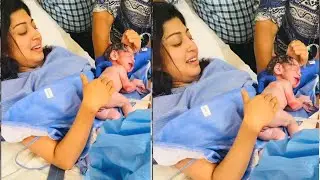 Actress Pranitha Subhash Shared Baby Delivery Video With Husband Nitin Raju