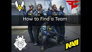 How to Find/Create a Team in CS:GO