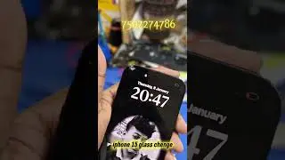 (iphone 15 glass change)#viralvideo #mobilereparingclasses #smartphone #reels #trending #viral #tech