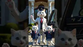 Part 4: Kitten Kids | School Adventure | Cat babysitter Animation Short #kitten #catlover #cutecat
