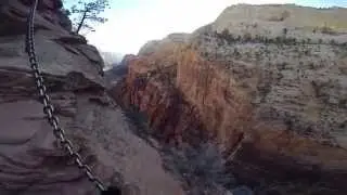 Angels Landing Hike GO Pro - Zion National Park, Utah