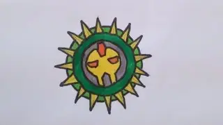 How to draw Liberty shield Gladiatos weapon // drawing 2