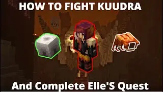 How to Fight Kuudra and Complete Elle's Quest(Nether Update) | Hypixel Skyblock