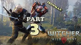 Witcher 3 Ironman Challenge Stream - Geralt Falls Part 3