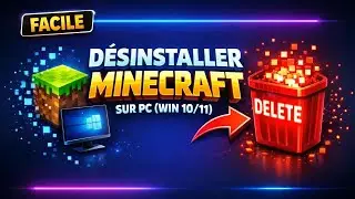 Comment d&eacute;sinstaller Minecraft compl&egrave;tement de ton PC (Launcher + fichiers)
