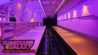 &laquo;Стражи Галактики: Космическая перемотка&raquo; 4K, вид с переднего сиденья &mdash; Disney World Epcot &mdash; саун...
