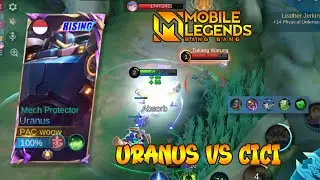 Build Uranus 2025 Anti Cici Paling Update | Tank Terkuat MLBB!