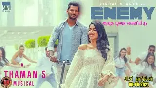 Enemy Tamil Movie Release Date | Vishal | Arya | Anand Shanar | S Thaman | S Vinoth Kumar