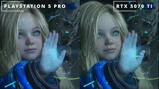 PRAGMATA - PS5 Pro vs RTX 5070 Ti - PSSR vs DLSS Comparison - 4K60FPS HDR