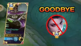 SORRY HANABI YOUR SHIELD IS NOT STRONG AGAINST MY BEST CLINT BUILD🔥 || Mobile Legends