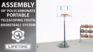 Lifetime Telescoping Youth Basketball System | Lifetime Assembly Video