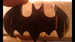 ചിരട്ടയിൽ തീർത്ത Batman ലോഗോ #kerala #viral #art
