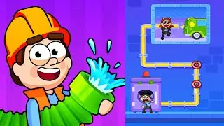 Flow Legends: Pipe Games -  Level 15-16 Gameplay Android iOS