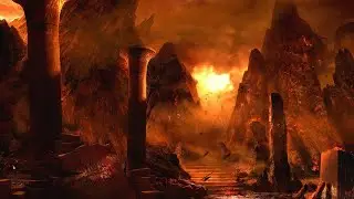 🎧Abyss of hell ambience | inferno  | underworld | distant screaming | fire crackling | magma