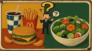 Why do Americans Eat a Lot of FAST Food?!