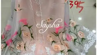 Latest beautiful hand painted new suits collection